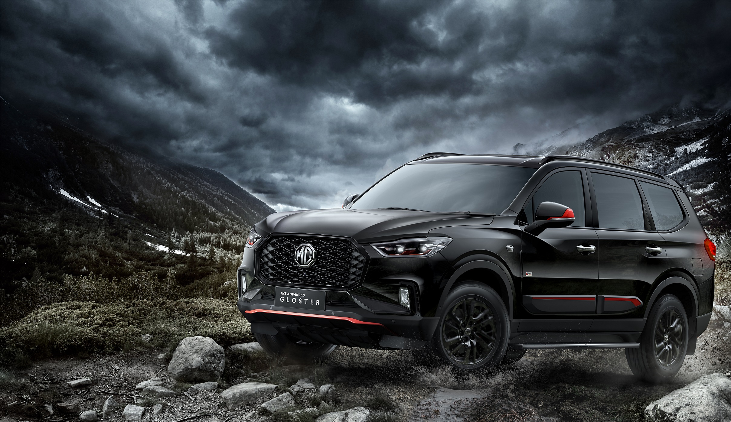 MG Motor India introduces the Advanced Gloster BLACKSTORM