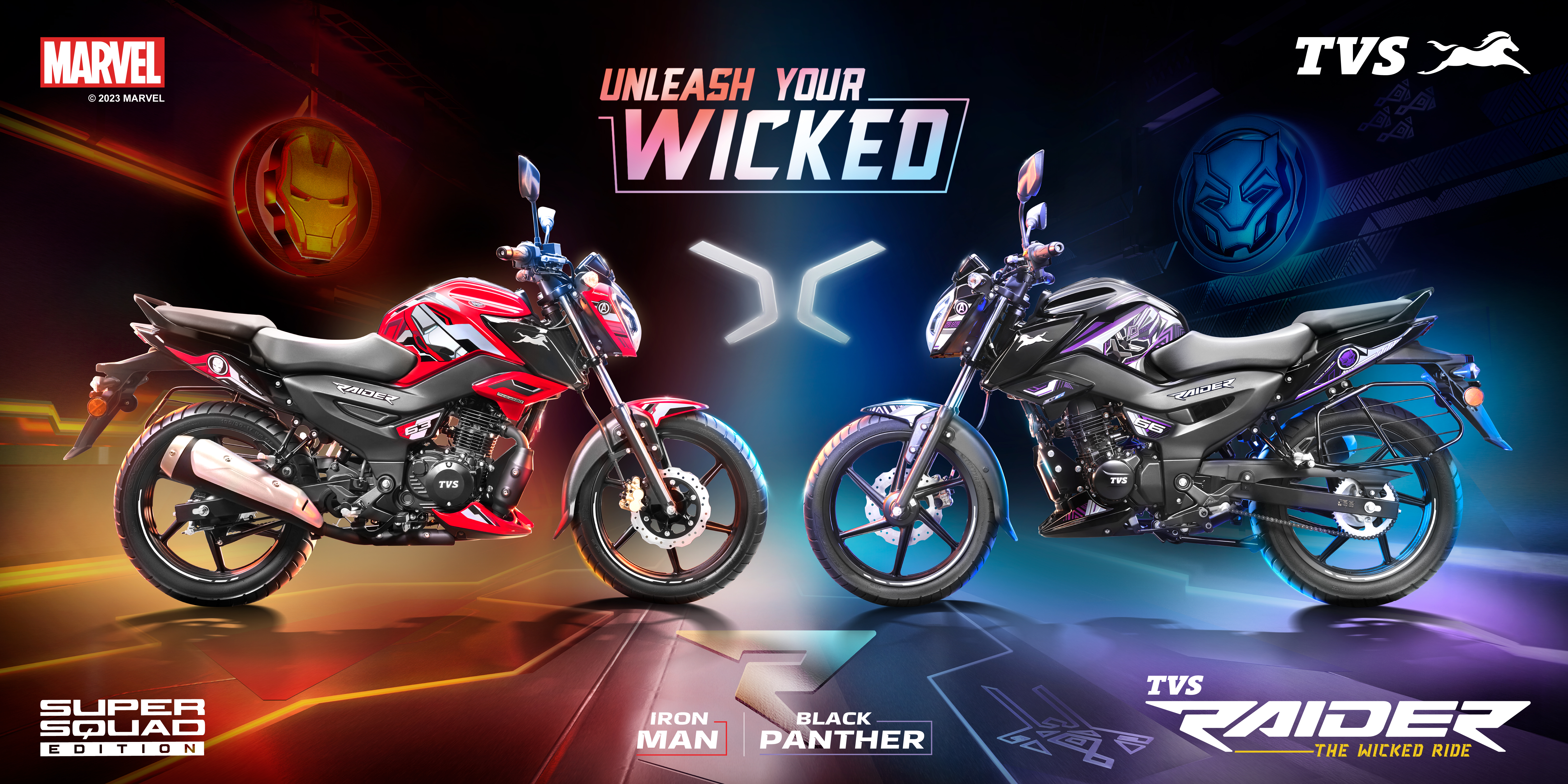 TVS Motor Company launches TVS Raider Super Squad Edition inspired by the iconic Marvel Super Heroes