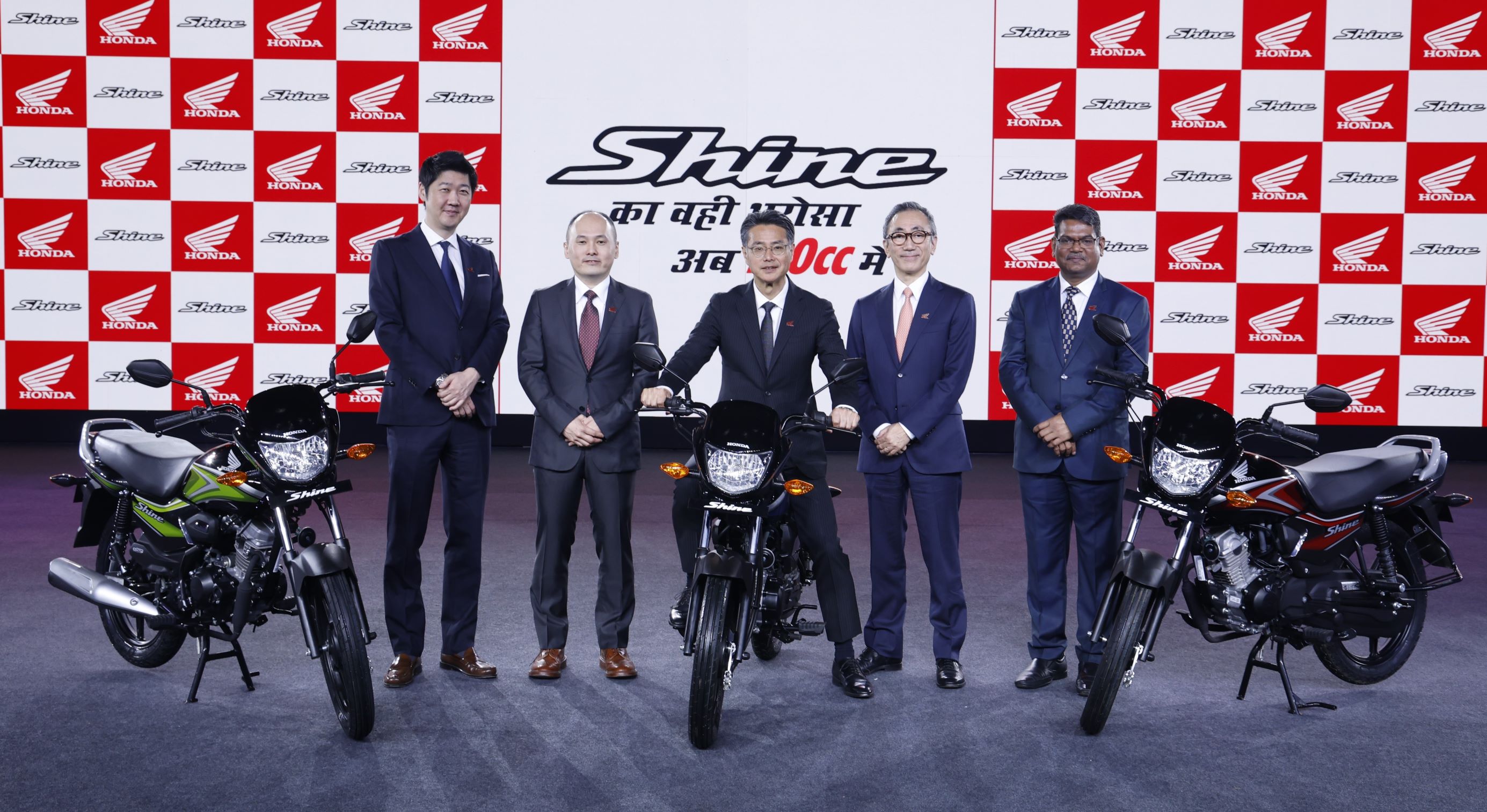 Honda ups the ante in 100-110cc commuter segment, Launches theall-new Honda Shine 100